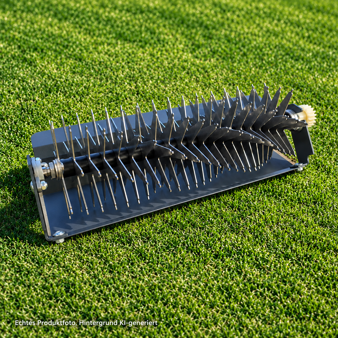 Lawn Dethatcher with Interchangeable Cartridges