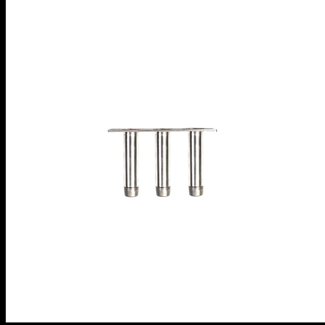 Rasenspecht 20mm Hohlspoon-Aufsatz aus Edelstahl mit drei gehärteten Stahlspitzen für Rasenbelüftung