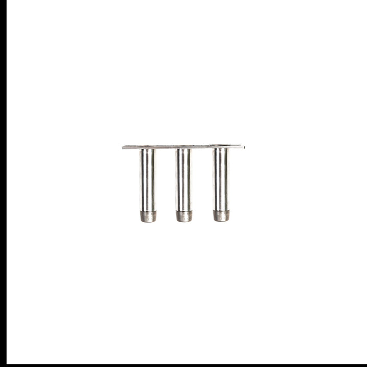 Rasenspecht 20mm Hohlspoon-Aufsatz aus Edelstahl mit drei gehärteten Stahlspitzen für Rasenbelüftung